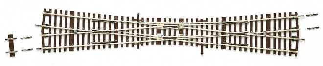 EKW 10 single slip switch<br /><a href='images/pictures/Roco/22681.jpg' target='_blank'>Full size image</a>